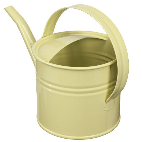 Article Arrosoir décoratif métal petit vert jaune 28x13x17cm 1,25l