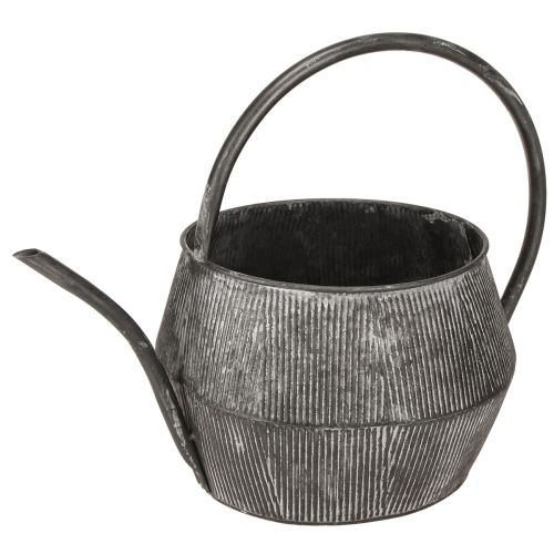 Arrosoir décoratif en métal théière noir 39×25×30,5cm
