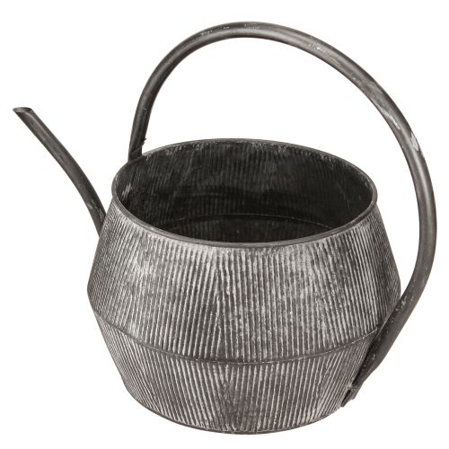 Article Arrosoir décoratif en métal théière noir 39×25×30,5cm