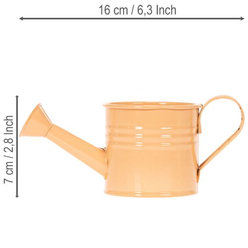 Ensemble de 8 pots de fleurs décoratifs en métal multicolores, 16,5 x 7 cm - Idéaux pour balcon et cuisine | Floristik24.be