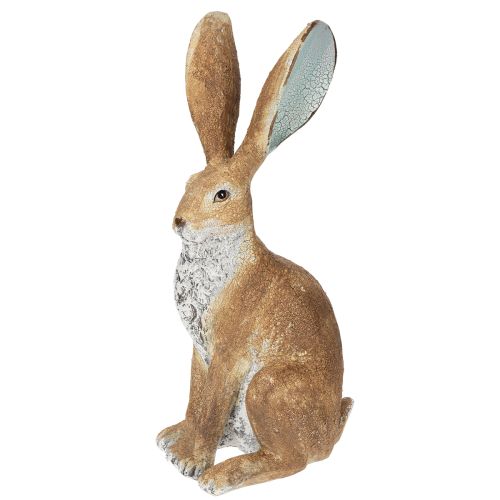 Figurine décorative de lapin pour la décoration printanière, 32 cm, lot de 2