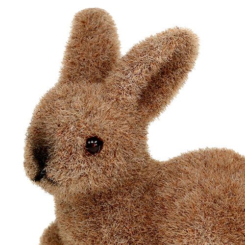Article Lapins déco 5cm floqués marron 16 pcs