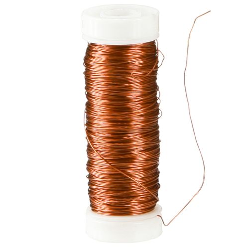 Article Fil émaillé Déco Orange Ø0.30mm 30g/50m