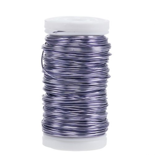 Article Fil émaillé Déco Lilas Ø0.50mm 50m 100g