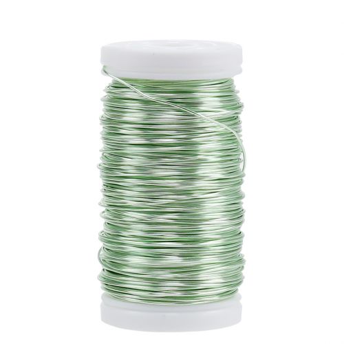 Fil émaillé déco vert menthe Ø0.50mm 50m 100g