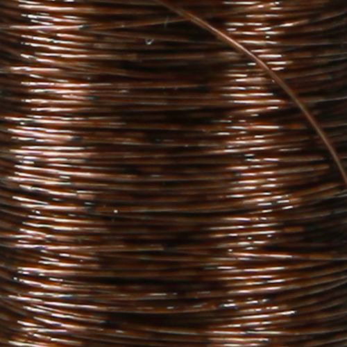 Article Fil émaillé déco Ø0.30mm 30g/50m marron
