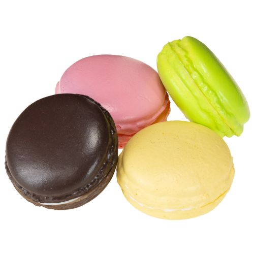 Floristik24 Pâtisseries décoratives en macaron meringué 5 cm, 8 pièces