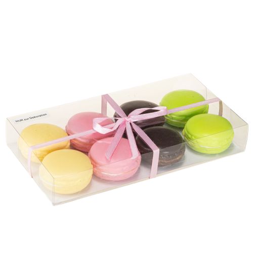 Article Pâtisseries décoratives en macaron meringué 5 cm, 8 pièces