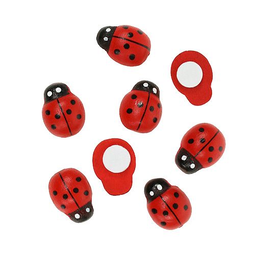 Floristik24 Coccinelles décoratives à coller 1cm rouge 360 pcs