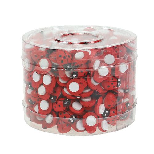 Article Coccinelles décoratives à coller 1cm rouge 360 pcs