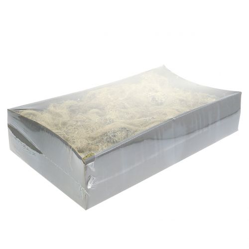 Floristik24 Déco mousse nature pour l&#39;artisanat 500g