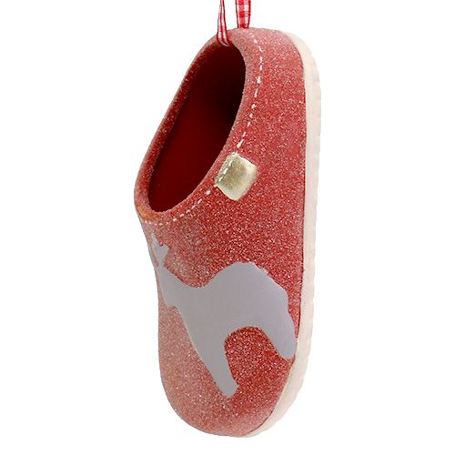 Chaussons décoratifs 13cm rouge 4pcs | Floristik24.be