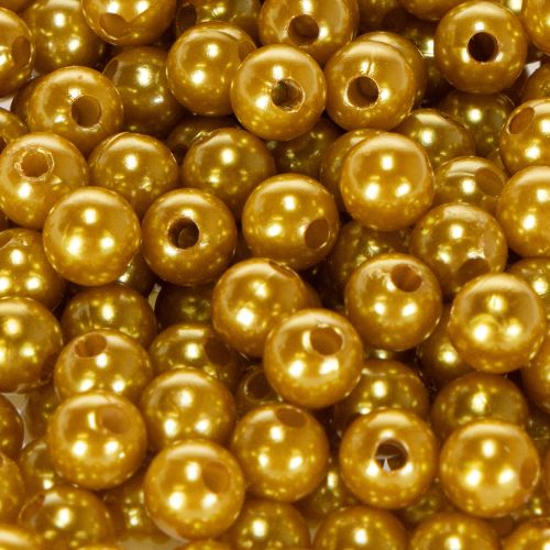Perles déco or Ø8mm 250p | Floristik24.be