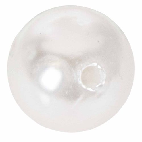 Perles déco blanches Ø20mm 12pcs | Floristik24.be