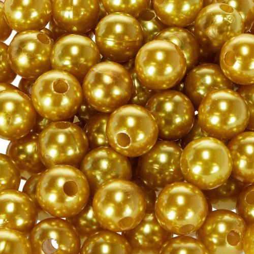 Perles décoratives Ø10mm dorées 115 pcs | Floristik24.be