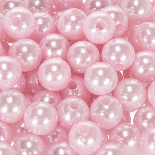 Perles décoratives Ø10mm rose 115 pcs | Floristik24.be