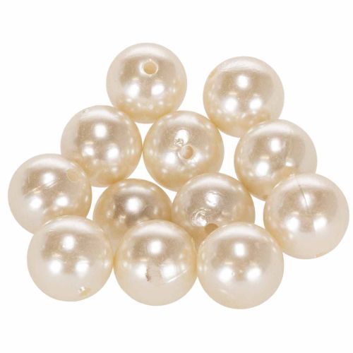 Perles décoratives Ø2cm champagne 12 pcs acheter | Floristik24.be