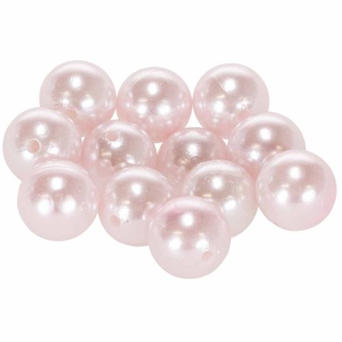 Perles décoratives Ø2cm rose 12 pcs acheter | Floristik24.be