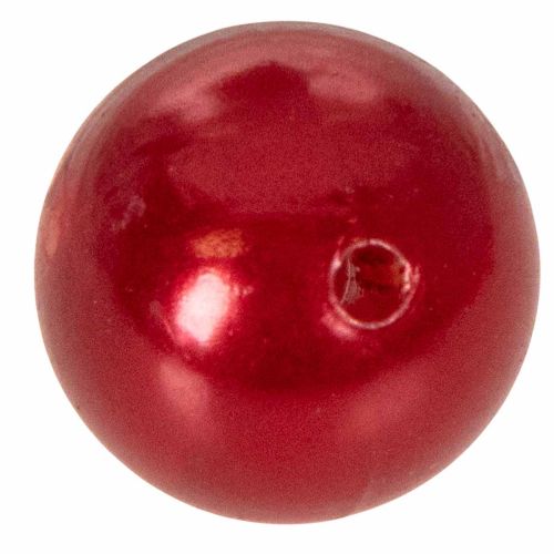 Perles décoratives Ø2cm rouge 12 pcs | Floristik24.be