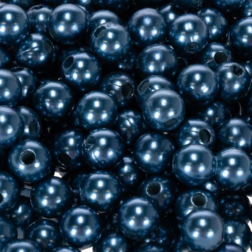 Perles décoratives Ø8mm bleues 250 pcs | Floristik24.be