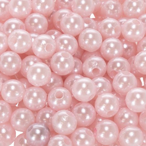 Perles décoratives Ø8mm rose 250 pcs | Floristik24.be