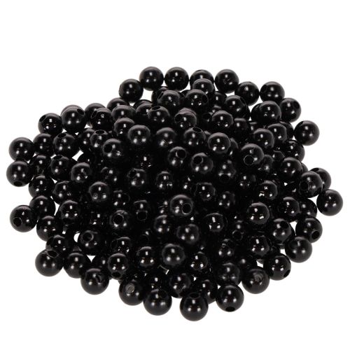 Perles décoratives Ø8mm noires 250 pcs acheter | Floristik24.be