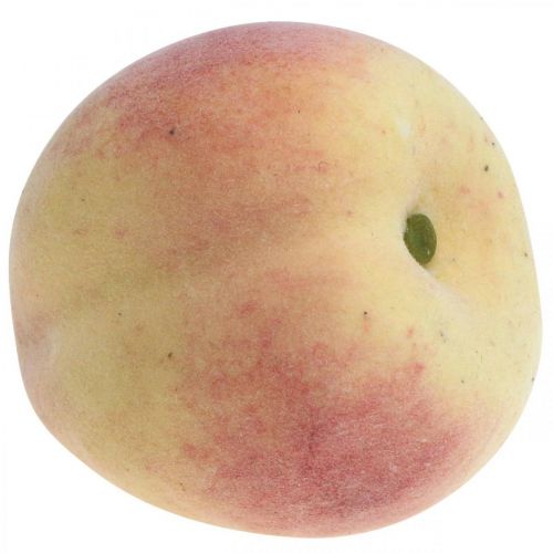Floristik24 Fruit artificiel pêche déco Ø7,5cm