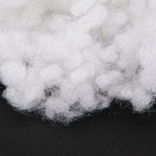 Article Flocons de neige décoratifs en coton ouate hiver blanc 200g