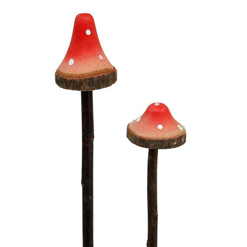 Amanite tue-mouches sur tige 28 - 29 cm 12 p.