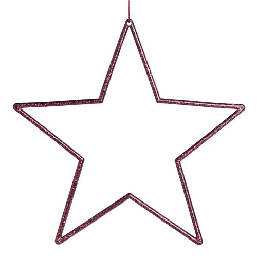 Article Décoration de Noël Deco Star Berry à suspendre Ø18cm 8 pcs