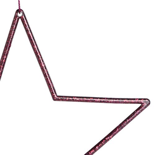 Article Décoration de Noël Deco Star Berry à suspendre Ø18cm 8 pcs