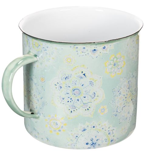 Mug décoratif, pot de fleurs,