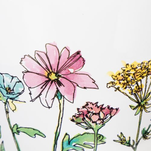 Coupe décorative, pot de fleurs émaillé, Ø11cm H8cm | Floristik24.be