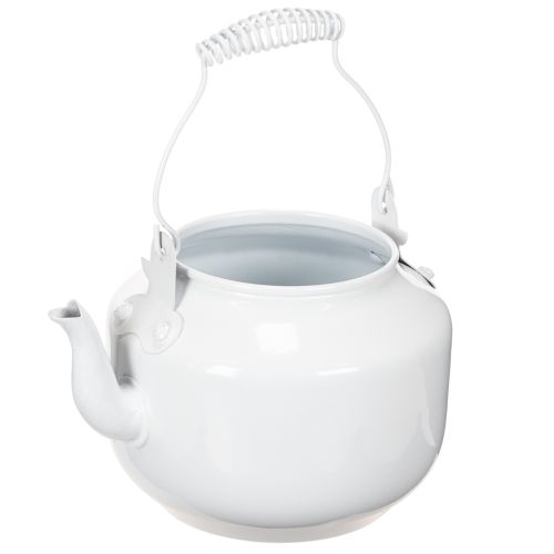 Théière décorative en métal au style vintage pour les compositions florales acheter | Floristik24.be