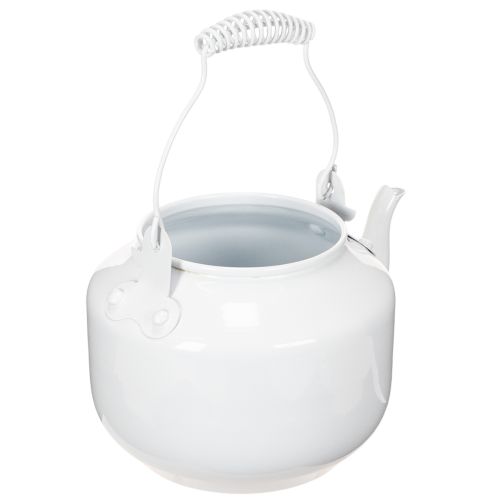 Théière décorative en métal au style vintage pour les compositions florales | Floristik24.be