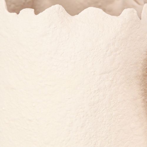 Article Vases décoratifs en forme de cône en céramique beige 14,5 cm x 15 x 21 cm