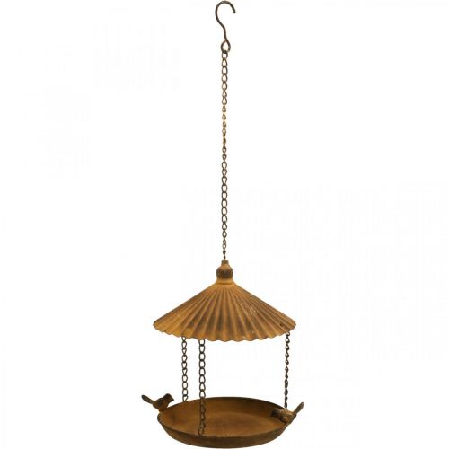 Article Bain d&#39;oiseau décoratif, bain d&#39;oiseau, grille de jardin décorative Ø23cm H27.5cm