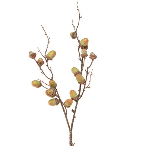 Branche décorative glands décoration verte automne décoration artificielle 80cm