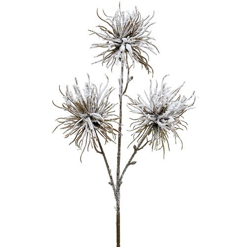 Branche décorative avec neige 45cm 3pcs | Floristik24.be