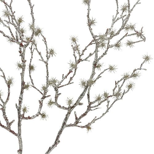 Floristik24 Deco branch 75cm avec mica 3pcs