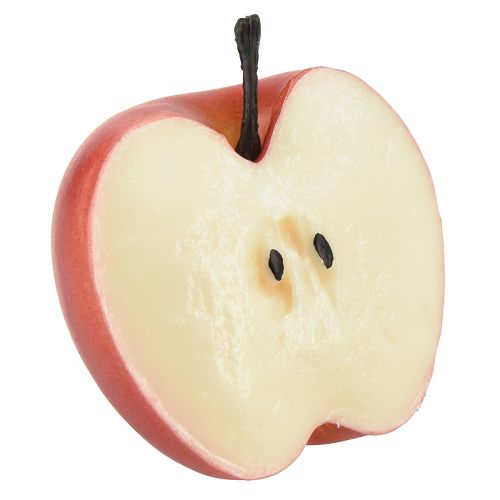 Article Pommes décoratives fruits artificiels en morceaux 6-7cm 10 pièces