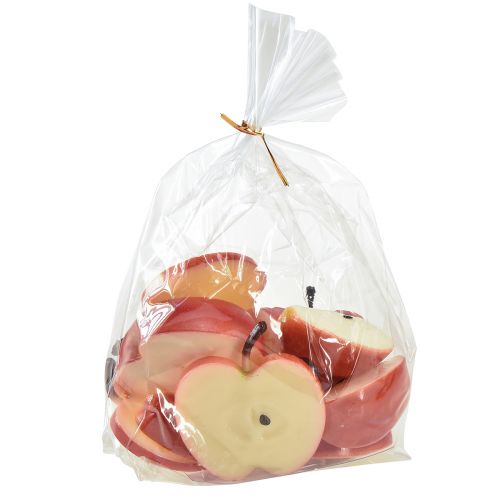Article Pommes décoratives fruits artificiels en morceaux 6-7cm 10 pièces