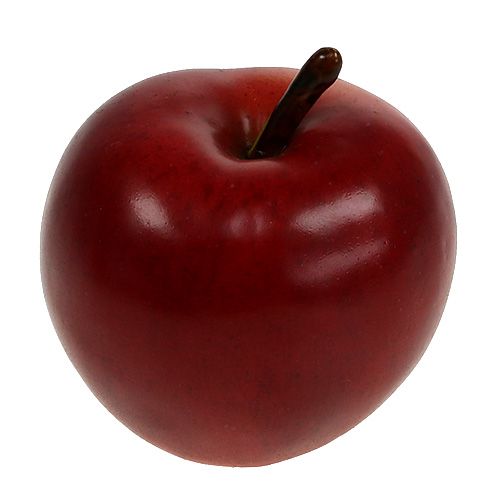 Déco pomme rouge, déco fruit, tétine alimentaire Ø8.5cm