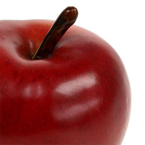 Article Déco pomme rouge, déco fruit, tétine alimentaire Ø8.5cm