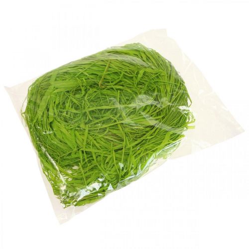 Article Raphia décoratif pour travaux manuels raphia naturel raphia vert pomme 200g