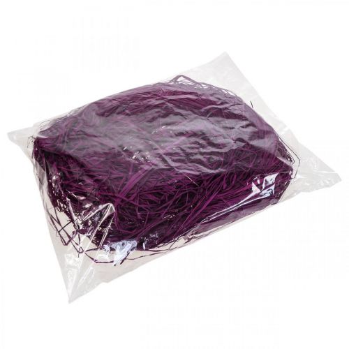 Article Raphia décoratif pour travaux manuels raphia naturel raphia violet 300g