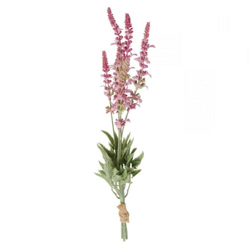 Article Fleurs artificielles, décoration lavande, bouquet de lavande violet 45cm 3 pcs