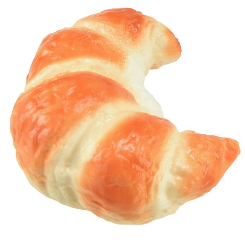 Article Croissant décoratif factice alimentaire artificiel 10cm 2pcs