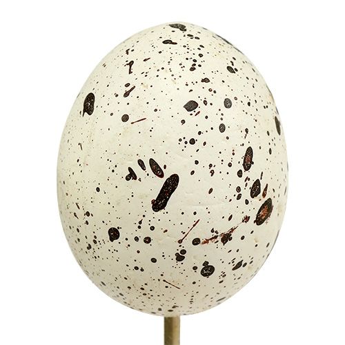 Floristik24 Œufs sur tige 5cm 12P