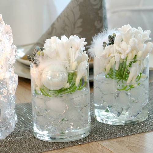 Floristik24 Glaçons décoratifs flottants 2,5cm - 4cm 500g